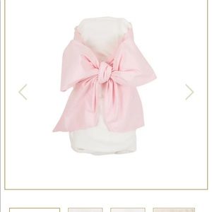 Beaufort Bonnet Pink Bow Swaddle (NWT)